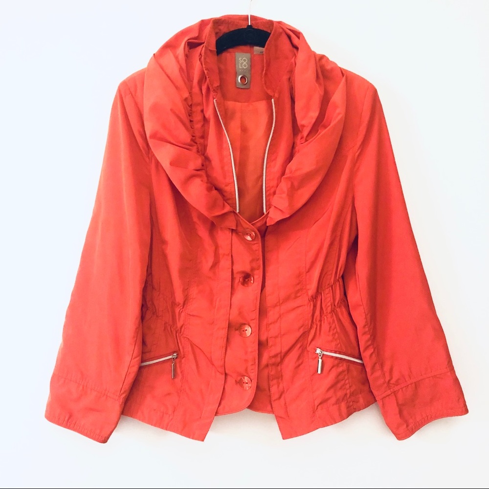 Solo Moda Zipper Detail Jacket